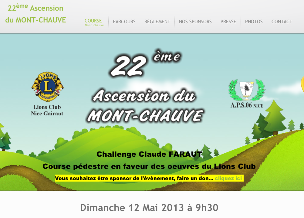 course mont chauve